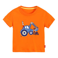 Load image into Gallery viewer, Baby Kid Boys Car Cartoon Print T-Shirts Wholesale 559211942
