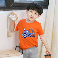 Load image into Gallery viewer, Baby Kid Boys Car Cartoon Print T-Shirts Wholesale 559211942
