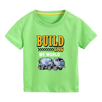 Load image into Gallery viewer, Baby Kid Boys Letters Car Cartoon Print T-Shirts Wholesale 099811971
