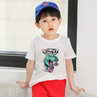 Load image into Gallery viewer, Baby Kid Big Kid Unisex Letters Dinosaur Cartoon Print T-Shirts Wholesale 128711964
