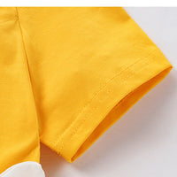 Load image into Gallery viewer, Baby Girls Color-blocking Cartoon Rompers Wholesale 22033095
