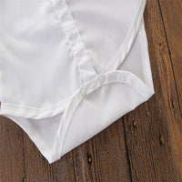 Load image into Gallery viewer, 2 Pieces Set Baby Boys Bow Rompers And Solid Color Pants Wholesale 220402106
