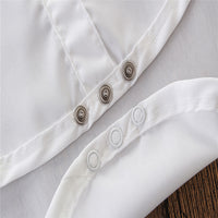 Load image into Gallery viewer, 2 Pieces Set Baby Boys Bow Rompers And Solid Color Pants Wholesale 220402106
