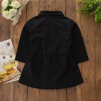 Load image into Gallery viewer, Baby Kid Girls Solid Color Ribbon Coats Wholesale 220402113
