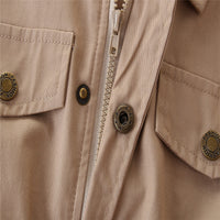 Load image into Gallery viewer, Baby Kid Girls Solid Color Ribbon Coats Wholesale 220402113
