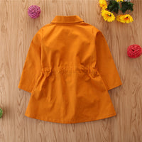 Load image into Gallery viewer, Baby Kid Girls Solid Color Ribbon Coats Wholesale 220402113
