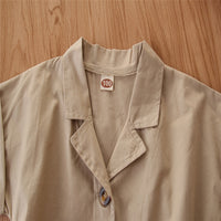 Load image into Gallery viewer, Kid Girls Polka dots Ribbon Print Rompers And Solid Color Dresses Wholesale 220402120
