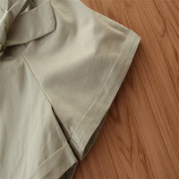 Load image into Gallery viewer, Kid Girls Polka dots Ribbon Print Rompers And Solid Color Dresses Wholesale 220402120
