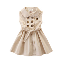 Load image into Gallery viewer, Baby Kid Girls Solid Color Ribbon Dresses Wholesale 220402147
