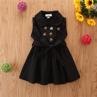 Load image into Gallery viewer, Baby Kid Girls Solid Color Ribbon Dresses Wholesale 220402147

