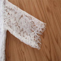 Load image into Gallery viewer, 2 Pieces Set Baby Kid Girls Lace Tops And Solid Color Mesh Skirts Wholesale 220402148
