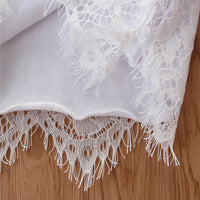 Load image into Gallery viewer, 2 Pieces Set Baby Kid Girls Lace Tops And Solid Color Mesh Skirts Wholesale 220402148
