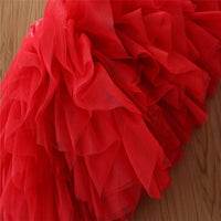 Load image into Gallery viewer, 2 Pieces Set Baby Kid Girls Lace Tops And Solid Color Mesh Skirts Wholesale 220402148
