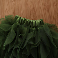 Load image into Gallery viewer, 2 Pieces Set Baby Kid Girls Lace Tops And Solid Color Mesh Skirts Wholesale 220402148
