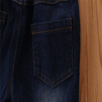 Load image into Gallery viewer, Baby Kid Girls Leopard print Tie Dye Ripped Pants Jeans Wholesale 220402165
