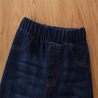 Load image into Gallery viewer, Baby Kid Girls Leopard print Tie Dye Ripped Pants Jeans Wholesale 220402165
