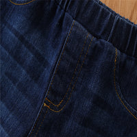 Load image into Gallery viewer, Baby Kid Girls Leopard print Tie Dye Ripped Pants Jeans Wholesale 220402165
