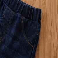 Load image into Gallery viewer, Baby Kid Girls Leopard print Tie Dye Ripped Pants Jeans Wholesale 220402165
