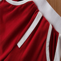 Load image into Gallery viewer, 3 Pieces Set Baby Kid Girls Solid Color Tops And Leopard Camo Love heart Print Tank Tops And Pants Shorts Wholesale 220402168
