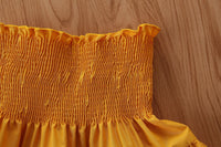 Load image into Gallery viewer, 3 Pieces Set Baby Kid Girls Solid Color Tops And Skirts And Bow Headwear Wholesale 220402174
