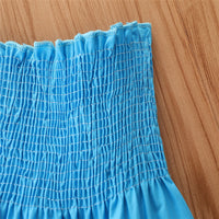 Load image into Gallery viewer, 3 Pieces Set Baby Kid Girls Solid Color Tops And Skirts And Bow Headwear Wholesale 220402174
