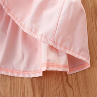 Load image into Gallery viewer, 3 Pieces Set Baby Kid Girls Solid Color Tops And Skirts And Bow Headwear Wholesale 220402174
