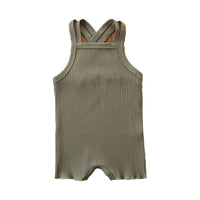 Load image into Gallery viewer, Baby Girls Solid Color Rompers Wholesale 220402179
