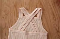 Load image into Gallery viewer, Baby Girls Solid Color Rompers Wholesale 220402179
