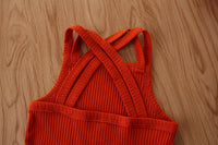 Load image into Gallery viewer, Baby Girls Solid Color Rompers Wholesale 220402179
