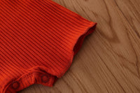 Load image into Gallery viewer, Baby Girls Solid Color Rompers Wholesale 220402179
