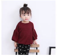Load image into Gallery viewer, Baby Kid Girls Solid Color Tops Wholesale 22040222
