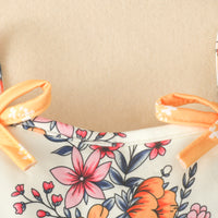 Load image into Gallery viewer, 2 Pieces Set Baby Girls Flower Bow Print Tops And Ribbon Shorts Wholesale 220402306
