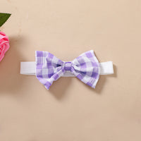 Load image into Gallery viewer, 2 Pieces Set Baby Girls Checked Tops And Bow Skirts Wholesale 220402338
