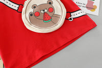 Load image into Gallery viewer, 2 Pieces Set Baby Kid Boys Cartoon T-Shirts And Solid Color Shorts Wholesale 220402344
