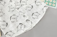 Load image into Gallery viewer, 2 Pieces Set Baby Kid Boys Animals Cartoon Print Shirts And Shorts Wholesale 220402398
