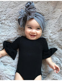 Load image into Gallery viewer, Baby Girls Solid Color Rompers Wholesale 22040244
