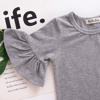 Load image into Gallery viewer, Baby Girls Solid Color Rompers Wholesale 22040244
