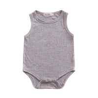 Load image into Gallery viewer, Baby Unisex Solid Color Rompers Wholesale 22040251
