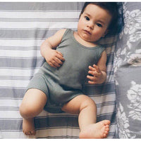 Load image into Gallery viewer, Baby Unisex Solid Color Rompers Wholesale 22040251
