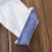 Load image into Gallery viewer, 2 Pieces Set Baby Kid Boys Birthday Party Bow Shirts And Color-blocking Rompers Wholesale 22040275
