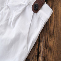 Load image into Gallery viewer, 2 Pieces Set Baby Kid Boys Birthday Party Bow Shirts And Color-blocking Rompers Wholesale 22040277
