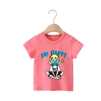 Load image into Gallery viewer, Baby Kid Girls Letters Flower Love heart Animals Star Unicorn Print T-Shirts Wholesale 013911979
