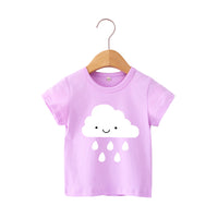 Load image into Gallery viewer, Baby Kid Girls Letters Flower Love heart Animals Star Unicorn Print T-Shirts Wholesale 013911979
