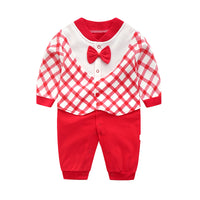 Load image into Gallery viewer, Baby Unisex Striped Animals Cartoon Print Jumpsuits Wholesale 220407128
