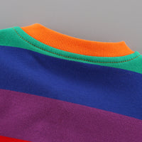 Load image into Gallery viewer, Baby Unisex Striped Rainbow Jumpsuits Wholesale 220407137
