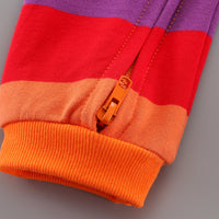 Load image into Gallery viewer, Baby Unisex Striped Rainbow Jumpsuits Wholesale 220407137
