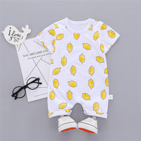 Load image into Gallery viewer, Baby Girls Boys Fruit Print Jumpsuits Wholesale 220407207
