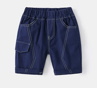 Load image into Gallery viewer, Kid Boys Solid Color Shorts Wholesale 220407241
