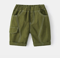 Load image into Gallery viewer, Kid Boys Solid Color Shorts Wholesale 220407241
