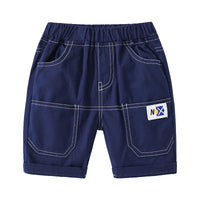Load image into Gallery viewer, Kid Boys Solid Color Letters Shorts Wholesale 220407242
